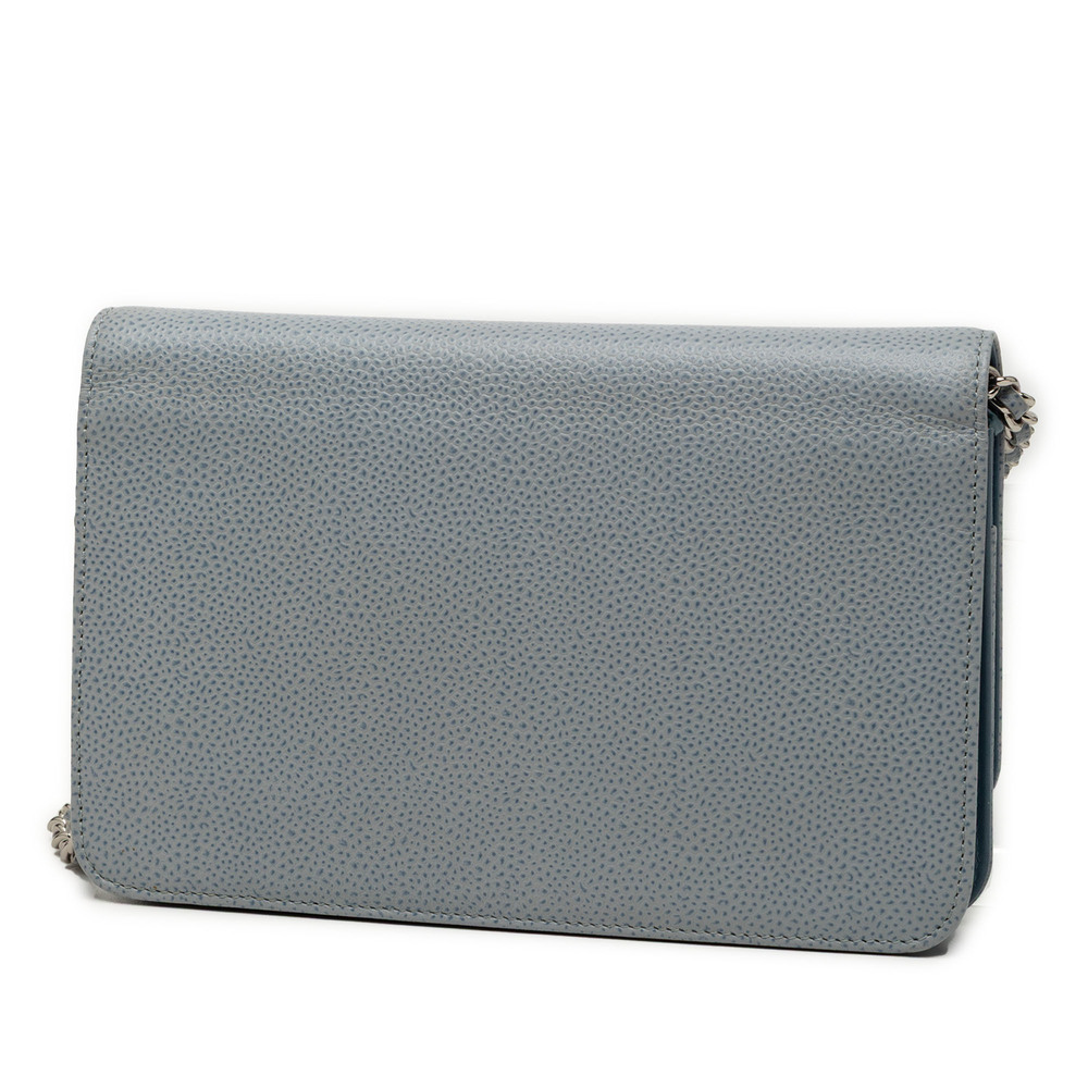 Pre-Loved Chanel CC Caviar Wallet On Chain - Picture 2 of 7